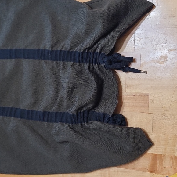 Circus Hotel Green Drawstring Midi Skirt Fleece Wool - Picture 10 of 15